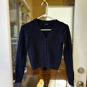 Brandy melville zoe v-neck cropped cardigan